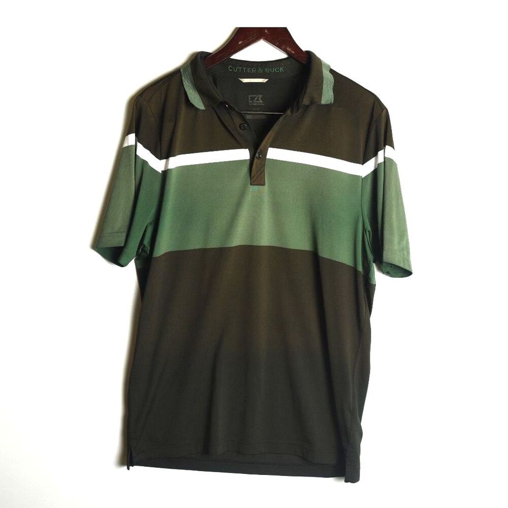 Cutter & Buck Green Ombre Golf Polo size medium
